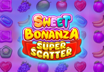 Игровой автомат Sweet Bonanza Super Scatter в Orca казино